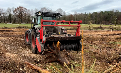 Forestry Mulchers and how they're used in forests.