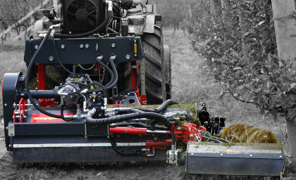 Con el sistema 2-FAST, SEPPI M. presenta una solución pionera para el mantenimiento del sotobosque en viñedos, frutales y cultivos especiales.  El sistema modular de cambio rápido permite intercambiar los implementos rápidamente y sin herramientas, lo que permite personalizarlos para adaptarlos a una amplia gama de condiciones de funcionamiento.