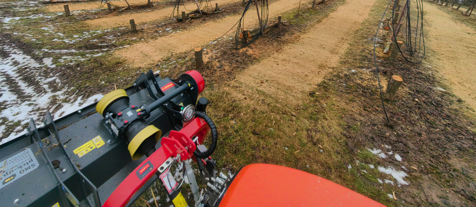 Trituradoras con dispositivo pick-up 