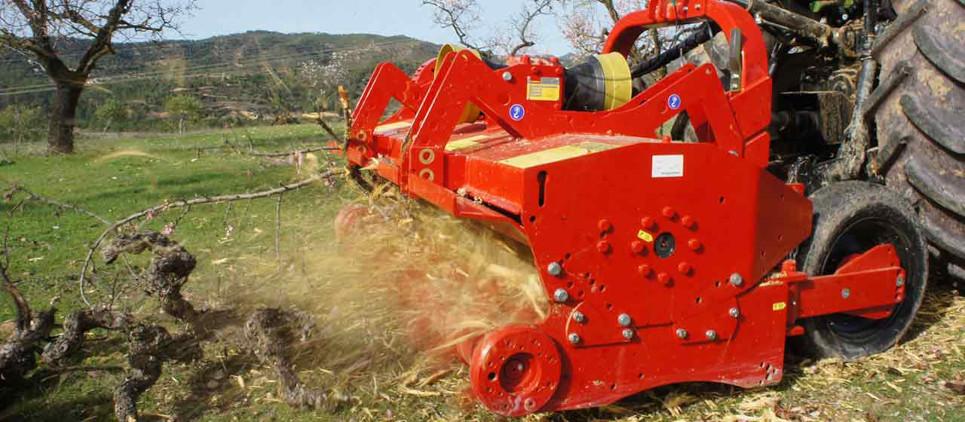 Trinciatrici con dispositivo pick-up