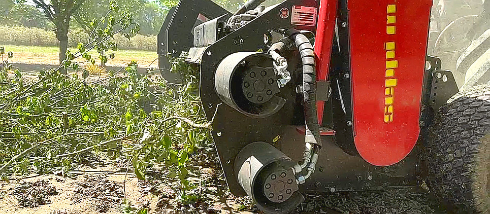 broyeur avec dispositif pick-up