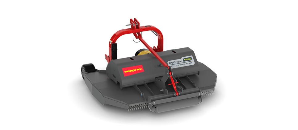 Kreiselmulcher mit variabler Arbeitsbreite