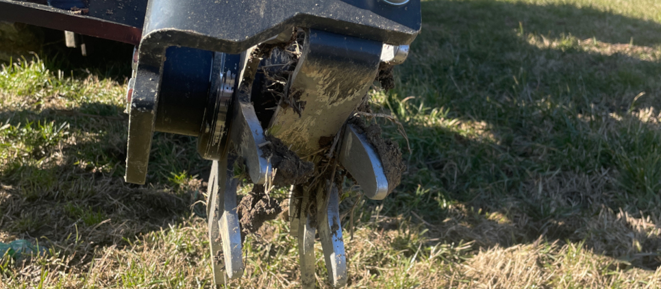 The mulcher classic with wide side displacement