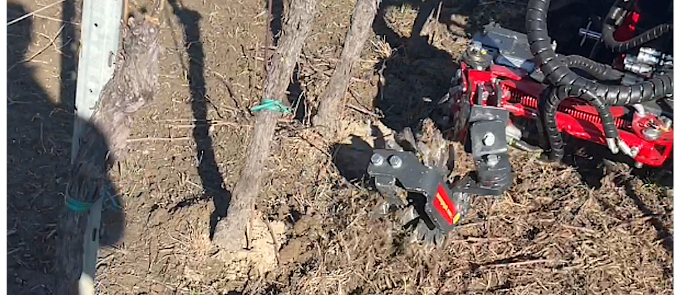 The mulcher classic with wide side displacement