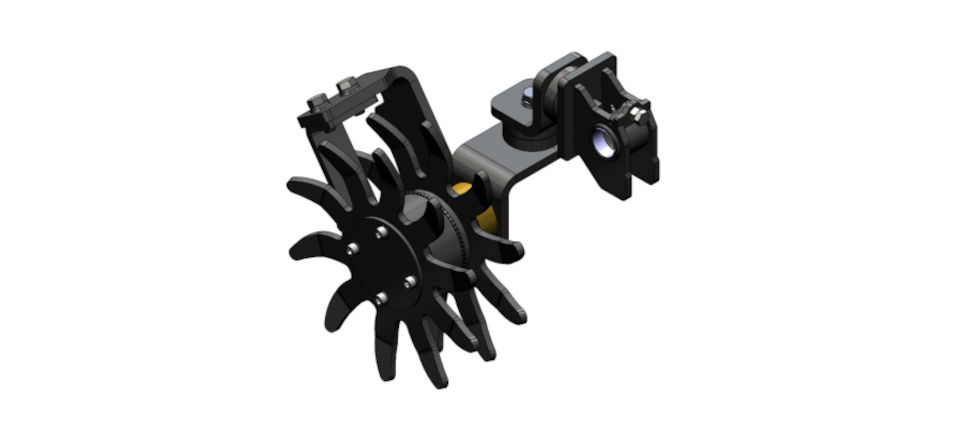 The mulcher classic with wide side displacement