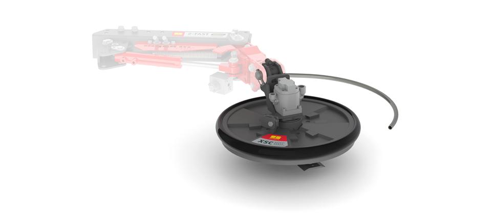 Rendering rotary mower