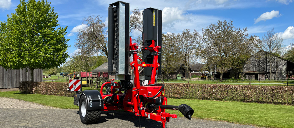 Combined mulchers reach working widths of as much as 6 m (236