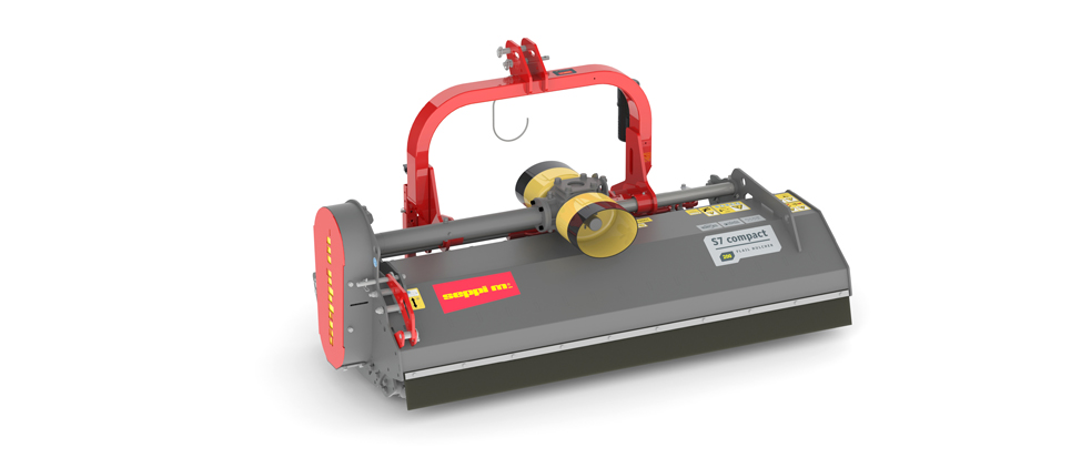 The mulcher classic with wide side displacement