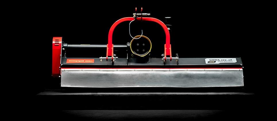 Tritura hierba y restos de poda de hasta 5 cm Ø Para trabajar tanto los viñedos como los campos frutales