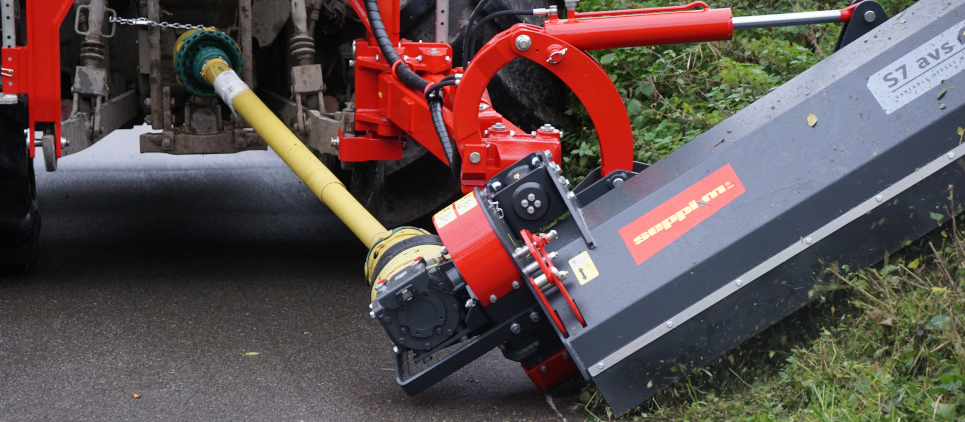 The mulcher classic with wide side displacement