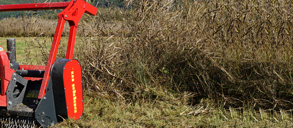 The strong little forestry mower for right of way and vegetation management