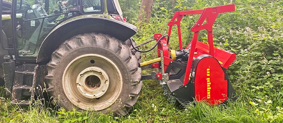 MIDIFORST Forstmulcher kompakter Forstmulcher für die Forst- und Landwirtschaft