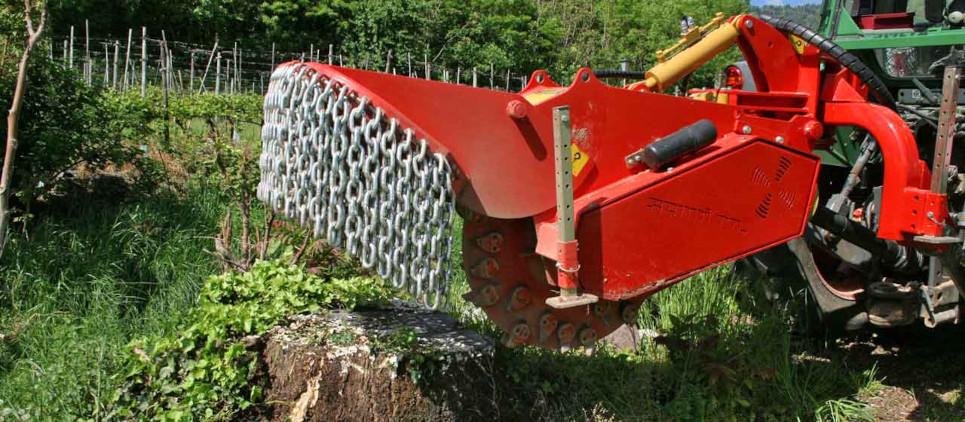 Fraise souches de tout diamètre!