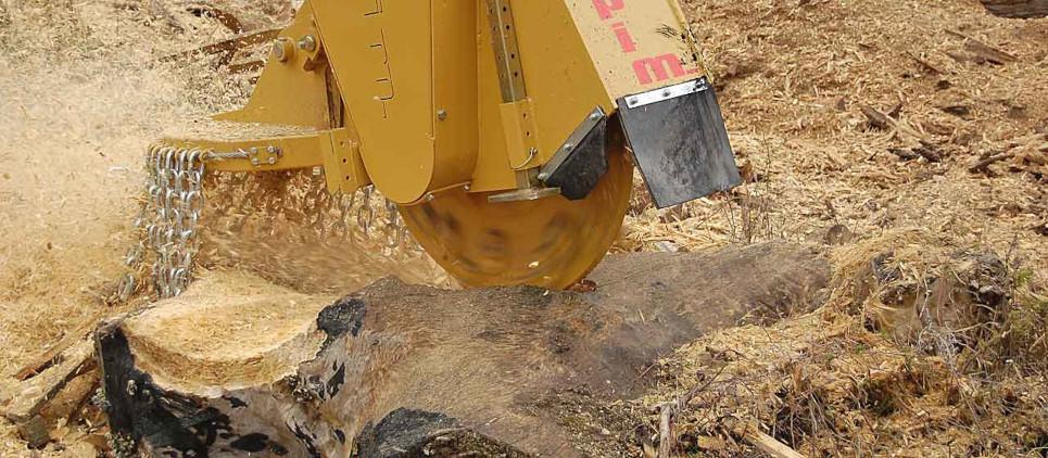 KASTOR hyd Hydraulische Wurzelstockfräse für Bagger 15 - 30 t