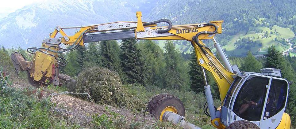 KASTOR hyd Fresadora para excavadoras de 15 a 30 t