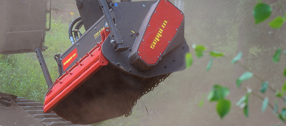 STAR-FC hyd Tills the soil in depth