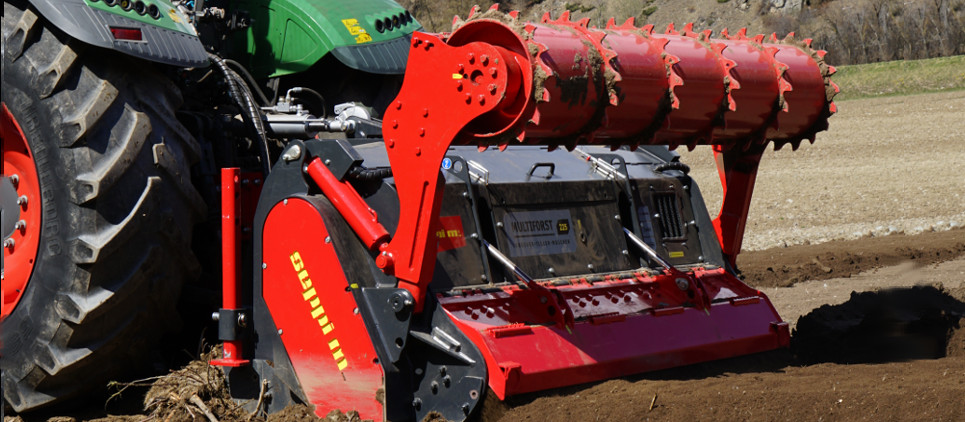 работа на глубине до 25 см и более..