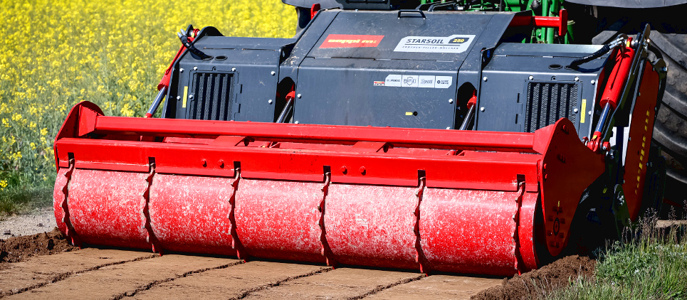 STARSOIL stone crusher - forestry tiller 180-310 HP