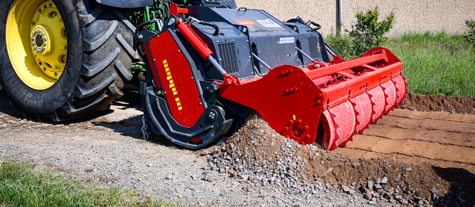 STARSOIL stone crusher - forestry tiller 180-310 HP