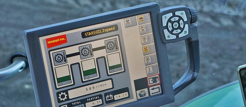 ISOBUS  System fuer STARSOIL SEPPI Rodungsfraese