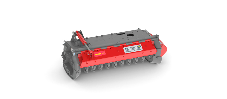 Strong mulcher - attachment for excavator