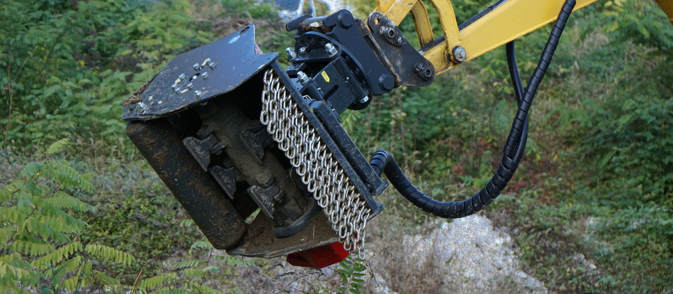 Flail Mulcher for Excavator