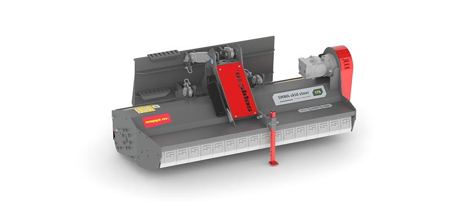 скашивает и измельчает таву, кусты и ветки диаметром до 5 см Ø