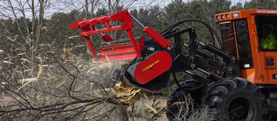 Mulches wood up to 40 cm